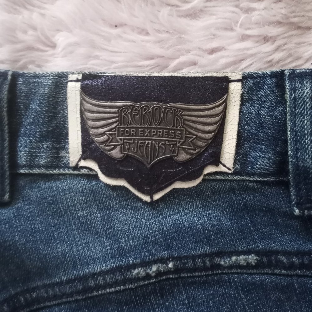 Rerock for Express Eyelet Skinny Jeans - Picture 7 of 12